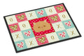 Persian Modern Cat Love Doormat Indoor Outdoor 18H X 27W Front Door Mat Rugs for Entryway, Non Slip Washable