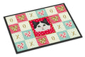 Ragamuffin Cat Love Doormat Indoor Outdoor 24H X 36W Front Door Mat Rugs for Entryway, Non Slip Washable Low Pile,