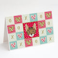 Savannah Cat Love Greeting Cards Pack of 8 Blank Cards with Envelopes Whimsical A7 Size 5x7