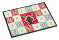 Siamese Modern Cat Love Doormat Indoor Outdoor 18H X 27W Front Door Mat Rugs for Entryway, Non Slip Washable