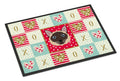 Siamese Traditional Cat Love Doormat Indoor Outdoor 18H X 27W Front Door Mat Rugs for Entryway, Non Slip Washable