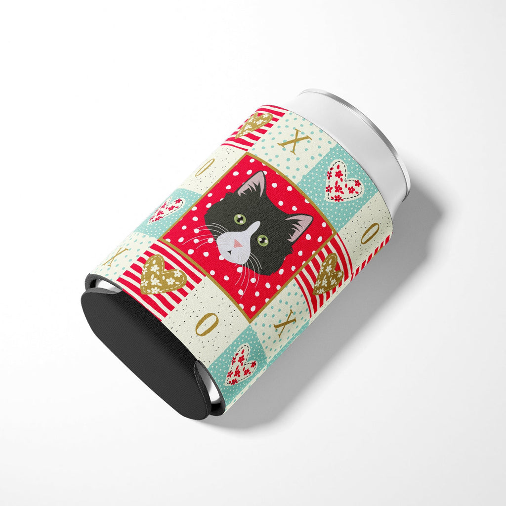 Siberian Forest Cat Love Can or Bottle Hugger Cooler Sleeve for Standard 12 oz Cans, Insulated Foam Beer & Soda Can Hugger Reusable