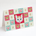 Turkish Van Cat Love Greeting Cards Pack of 8 Blank Cards with Envelopes Whimsical A7 Size 5x7