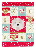 Kyi-Leo Love House Flag 28x40 Porch Sleeve Pole Decorative Outside Yard Banner Artwork Wall Hanging, Polyester
