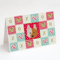 Nordic Spitz Love Greeting Cards Pack of 8 Blank Cards with Envelopes Whimsical A7 Size 5x7
