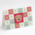 Shar Pei Love Greeting Cards Pack of 8 Blank Cards with Envelopes Whimsical A7 Size 5x7