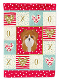Yorkshire Terrier Love House Flag 28x40 Porch Sleeve Pole Decorative Outside Yard Banner Artwork Wall Hanging, Polyester