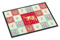 Guernsey Cow Love Doormat Indoor Outdoor 18H X 27W Front Door Mat Rugs for Entryway, Non Slip Washable