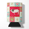 Malvi Cow Love Can or Bottle Hugger Cooler Sleeve for Standard 12 oz Cans, Insulated Foam Beer & Soda Can Hugger Reusable