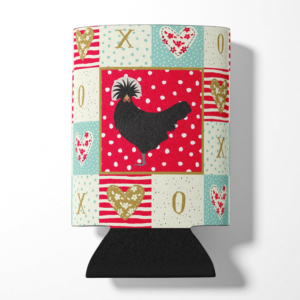 Polish Poland Chicken Love Can or Bottle Hugger Cooler Sleeve for Standard 12 oz Cans, Insulated Foam Beer & Soda Can Hugger Reusable