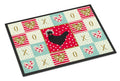 Polish Poland Chicken Love Doormat Indoor Outdoor 18H X 27W Front Door Mat Rugs for Entryway, Non Slip Washable