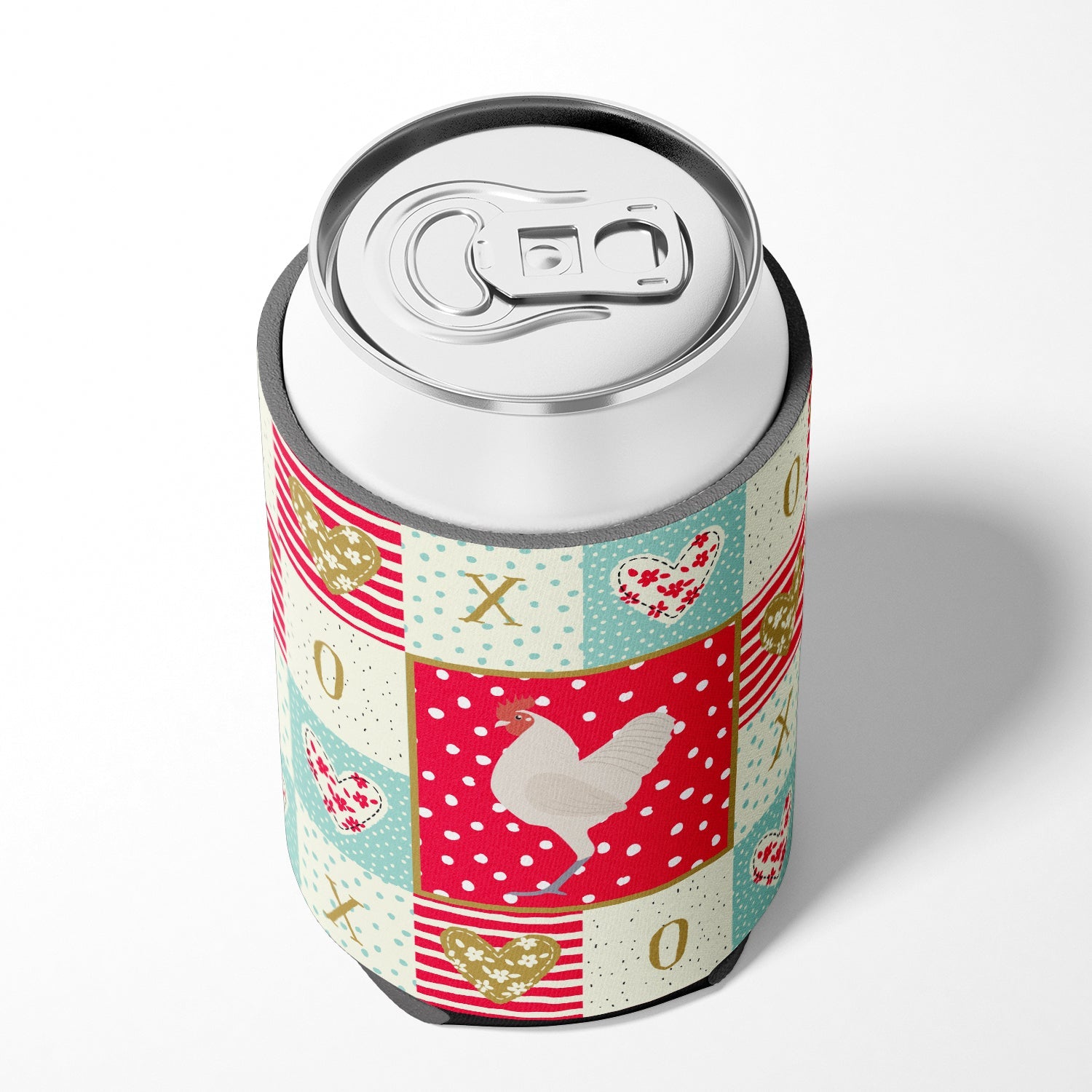 German Langshan Chicken Love Can or Bottle Hugger Cooler Sleeve for Standard 12 oz Cans, Insulated Foam Beer & Soda Can Hugger Reusable