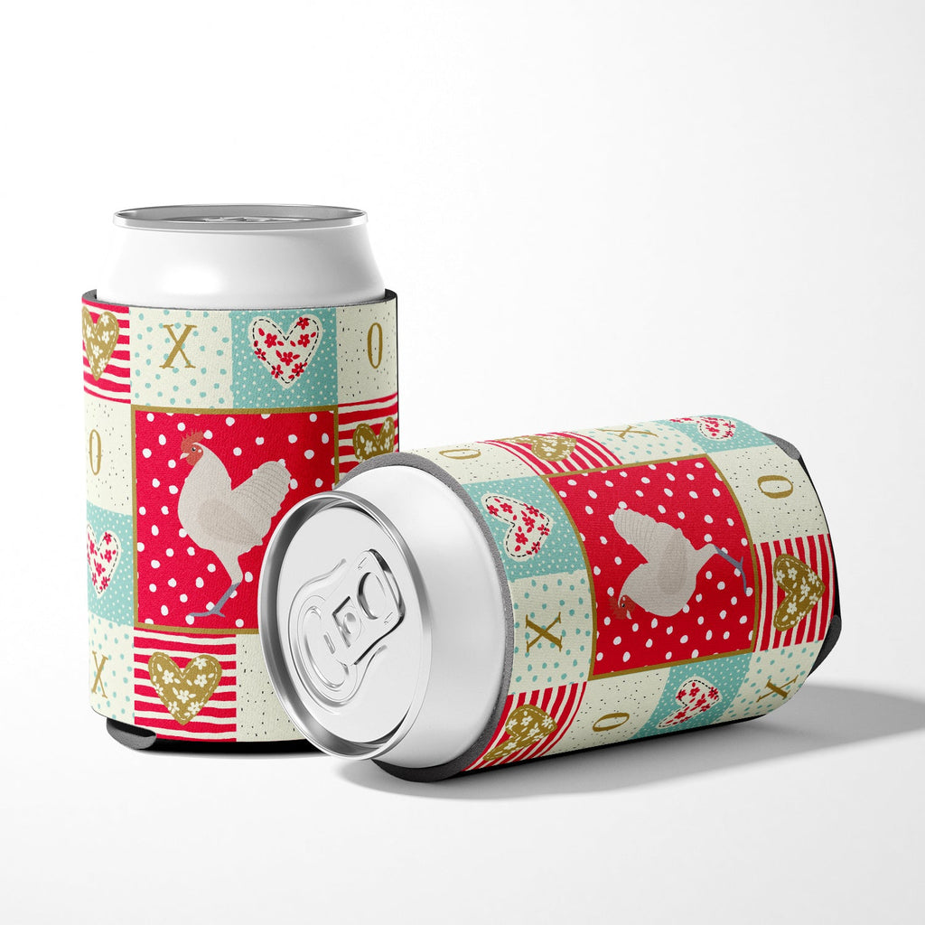 German Langshan Chicken Love Can or Bottle Hugger Cooler Sleeve for Standard 12 oz Cans, Insulated Foam Beer & Soda Can Hugger Reusable
