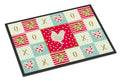 German Langshan Chicken Love Doormat Indoor Outdoor 18H X 27W Front Door Mat Rugs for Entryway, Non Slip Washable