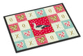 Muscovy Duck Love Doormat Indoor Outdoor 18H X 27W Front Door Mat Rugs for Entryway, Non Slip Washable