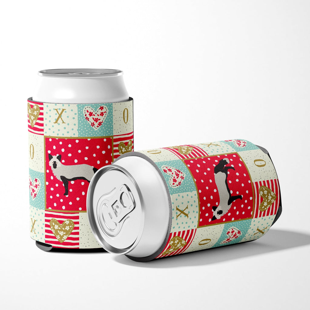 Silver Fox Love Can or Bottle Hugger Cooler Sleeve for Standard 12 oz Cans, Insulated Foam Beer & Soda Can Hugger Reusable