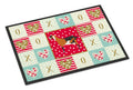 Anglo-nubian Nubian Goat Love Doormat Indoor Outdoor 18H X 27W Front Door Mat Rugs for Entryway, Non Slip Washable