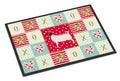 Boer Goat Love Doormat Indoor Outdoor 18H X 27W Front Door Mat Rugs for Entryway, Non Slip Washable