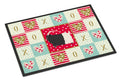 Welsh Black-Necked Goat Love Doormat Indoor Outdoor 18H X 27W Front Door Mat Rugs for Entryway, Non Slip Washable