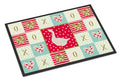 Embden Goose Love Doormat Indoor Outdoor 18H X 27W Front Door Mat Rugs for Entryway, Non Slip Washable