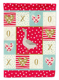 Steinbacher Goose Love House Flag 28x40 Porch Sleeve Pole Decorative Outside Yard Banner Artwork Wall Hanging, Polyester