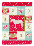 Paso Fino Horse Love House Flag 28x40 Porch Sleeve Pole Decorative Outside Yard Banner Artwork Wall Hanging, Polyester