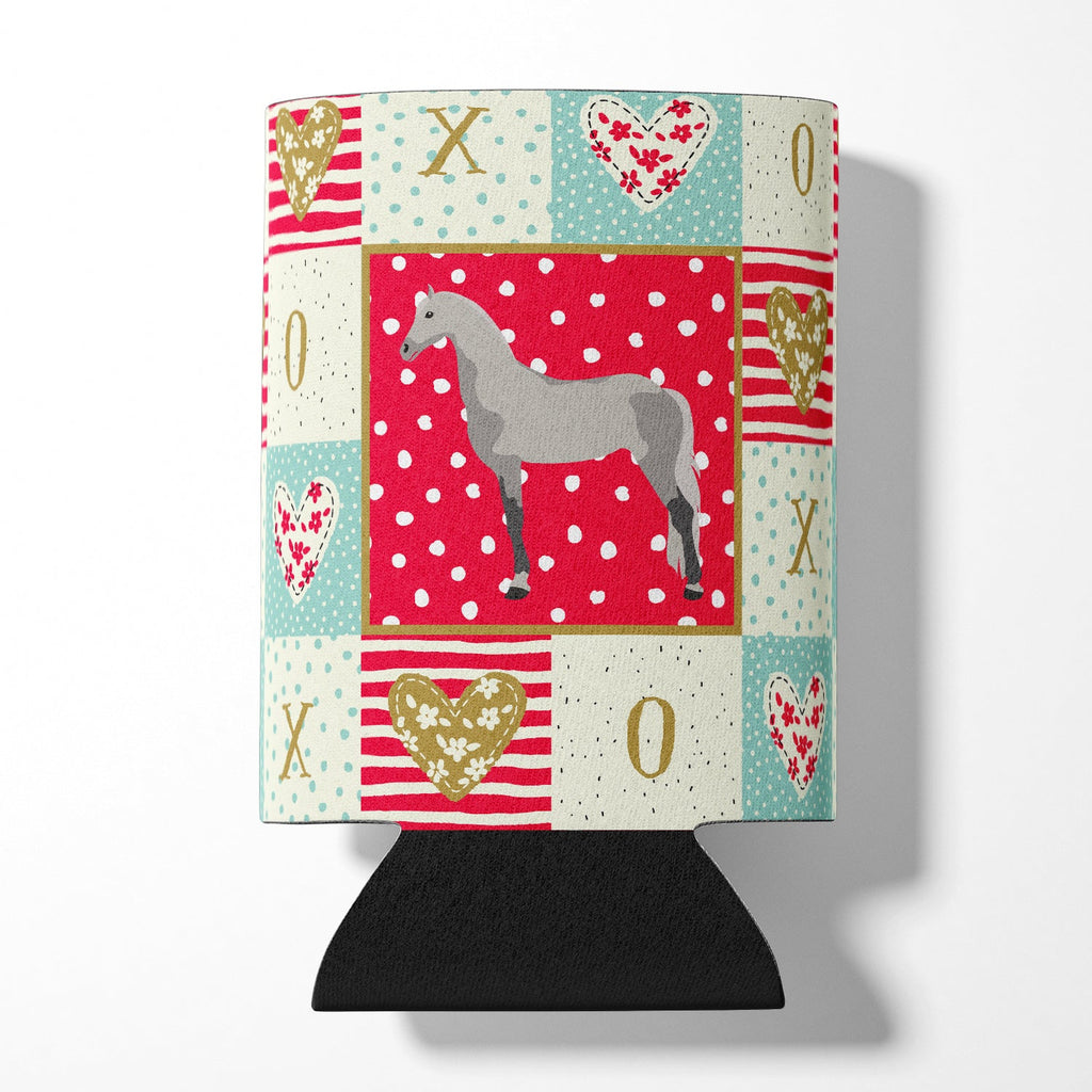 Orlov Trotter Horse Love Can or Bottle Hugger Cooler Sleeve for Standard 12 oz Cans, Insulated Foam Beer & Soda Can Hugger Reusable