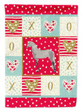 Orlov Trotter Horse Love House Flag 28x40 Porch Sleeve Pole Decorative Outside Yard Banner Artwork Wall Hanging, Polyester