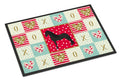 Friesian Horse Love Doormat Indoor Outdoor 18H X 27W Front Door Mat Rugs for Entryway, Non Slip Washable