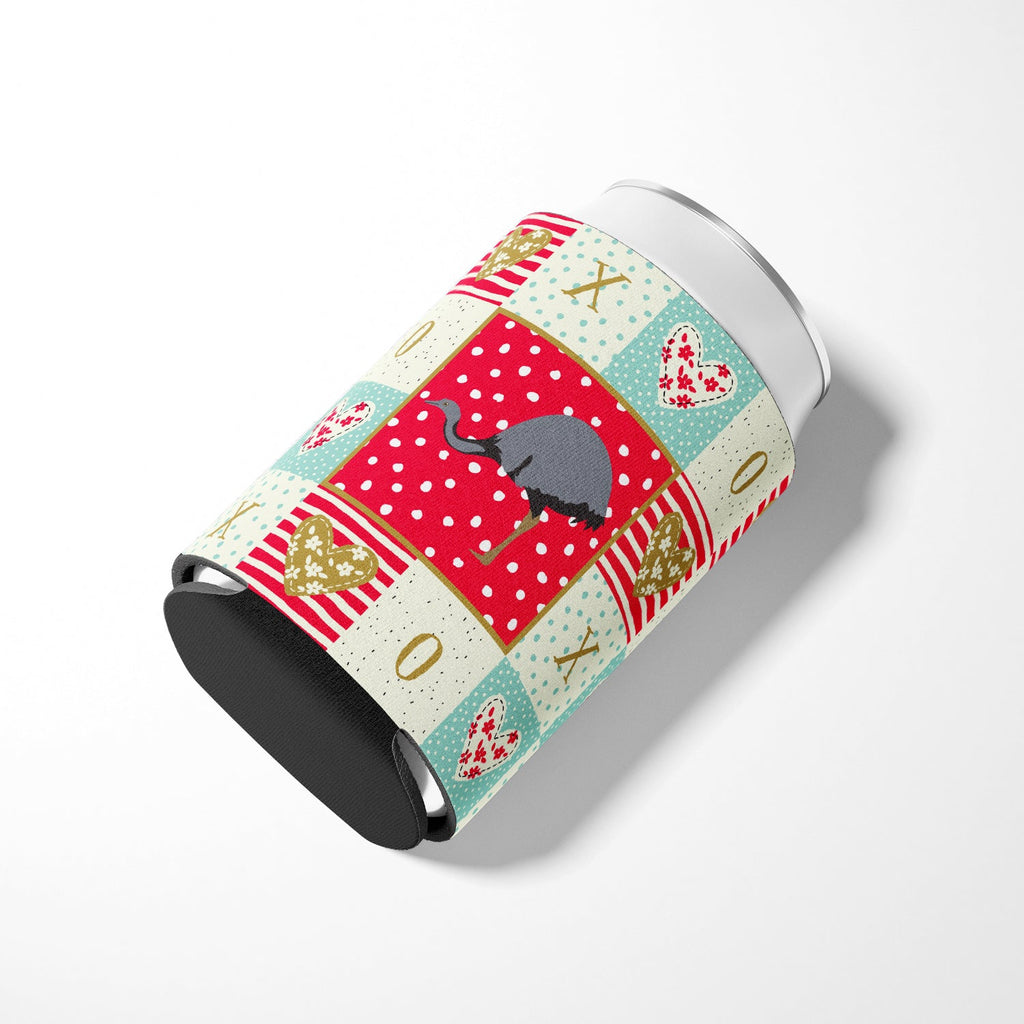 Rhea Love Can or Bottle Hugger Cooler Sleeve for Standard 12 oz Cans, Insulated Foam Beer & Soda Can Hugger Reusable