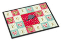 Rhea Love Doormat Indoor Outdoor 18H X 27W Front Door Mat Rugs for Entryway, Non Slip Washable