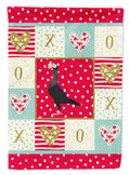 English Carrier Pigeon Love House Flag 28x40 Porch Sleeve Pole Decorative Outside Yard Banner Artwork Wall Hanging, Polyester