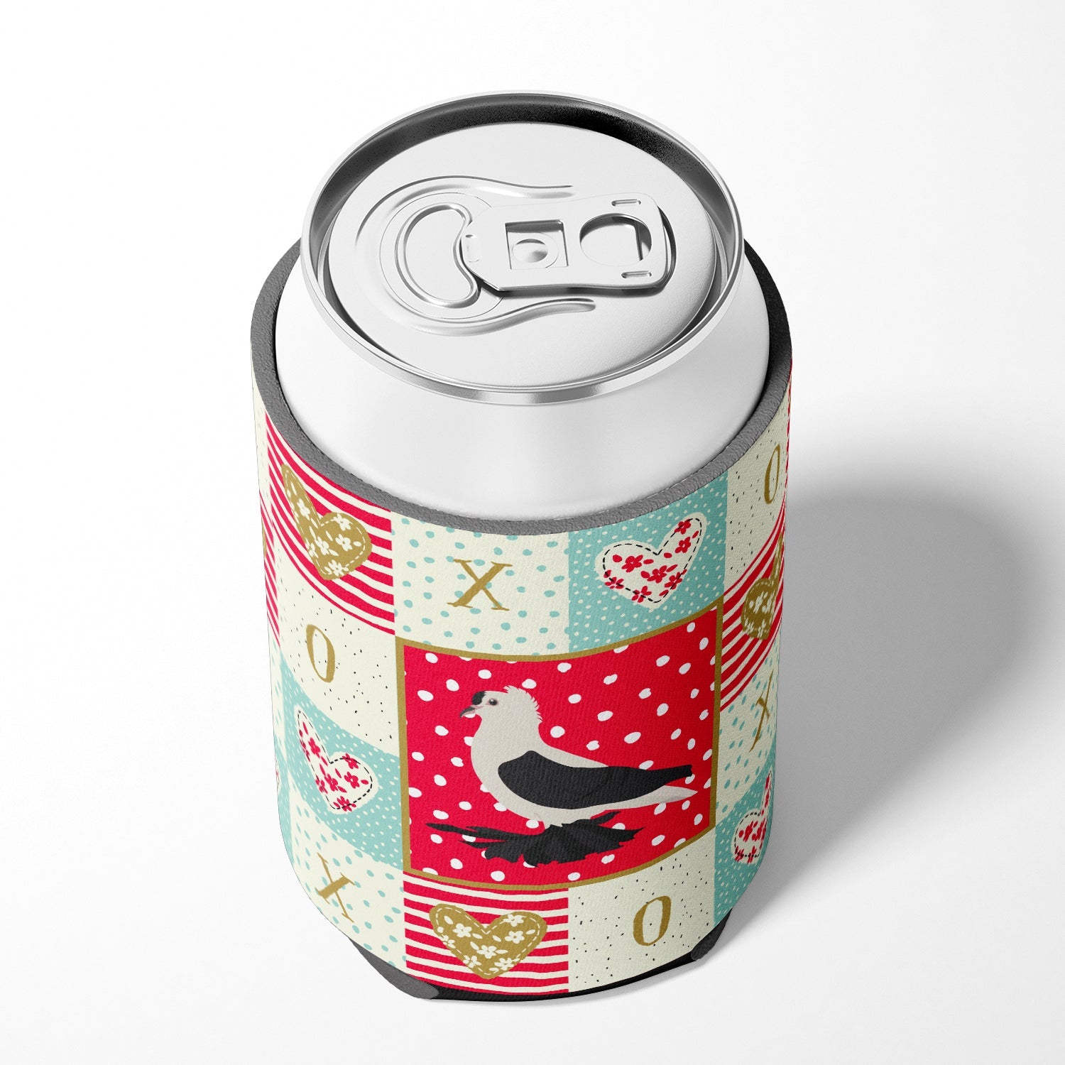 Saxon Fairy Swallow Pigeon Love Can or Bottle Hugger Cooler Sleeve for Standard 12 oz Cans, Insulated Foam Beer & Soda Can Hugger Reusable