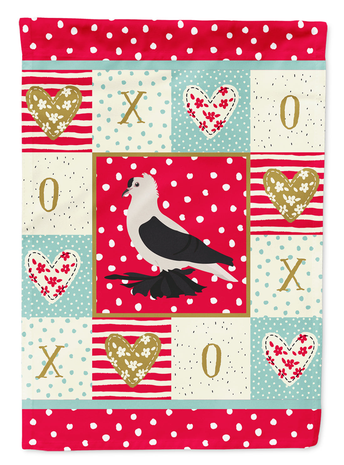Saxon Fairy Swallow Pigeon Love House Flag 28x40 Porch Sleeve Pole Decorative Outside Yard Banner Artwork Wall Hanging, Polyester