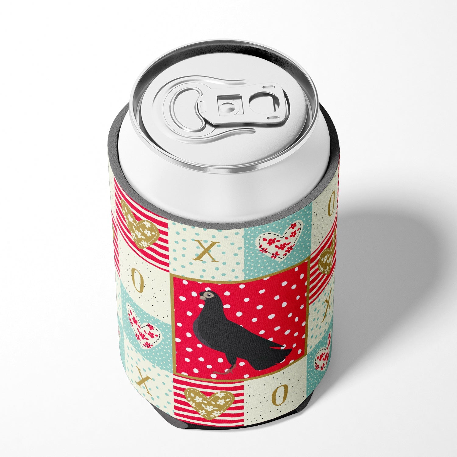 Budapest Highflyer Pigeon Love Can or Bottle Hugger Cooler Sleeve for Standard 12 oz Cans, Insulated Foam Beer & Soda Can Hugger Reusable