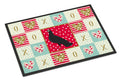 Budapest Highflyer Pigeon Love Doormat Indoor Outdoor 18H X 27W Front Door Mat Rugs for Entryway, Non Slip Washable