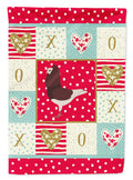 Capuchin Red Pigeon Love House Flag 28x40 Porch Sleeve Pole Decorative Outside Yard Banner Artwork Wall Hanging, Polyester