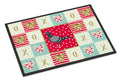 Racing Pigeon Love Doormat Indoor Outdoor 18H X 27W Front Door Mat Rugs for Entryway, Non Slip Washable