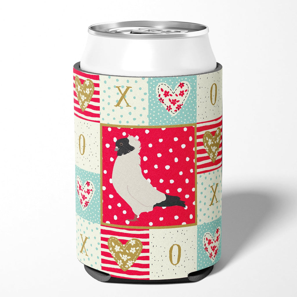 Nun Pigeon Love Can or Bottle Hugger Cooler Sleeve for Standard 12 oz Cans, Insulated Foam Beer & Soda Can Hugger Reusable
