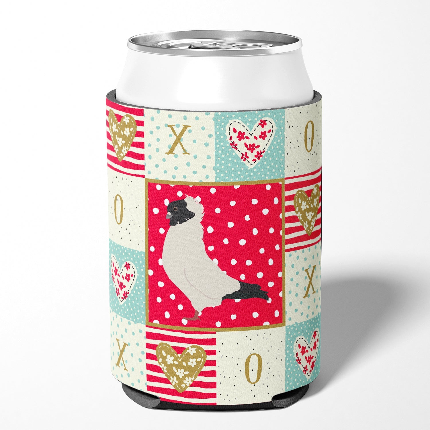 Nun Pigeon Love Can or Bottle Hugger Cooler Sleeve for Standard 12 oz Cans, Insulated Foam Beer & Soda Can Hugger Reusable