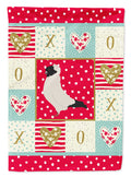 Nun Pigeon Love House Flag 28x40 Porch Sleeve Pole Decorative Outside Yard Banner Artwork Wall Hanging, Polyester