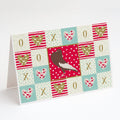 English Pouter Pigeon Love Greeting Cards Pack of 8 Blank Cards with Envelopes Whimsical A7 Size 5x7