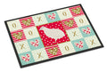 Texas Quail Love Doormat Indoor Outdoor 18H X 27W Front Door Mat Rugs for Entryway, Non Slip Washable