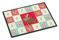 Lionhead Rabbit Love Doormat Indoor Outdoor 18H X 27W Front Door Mat Rugs for Entryway, Non Slip Washable