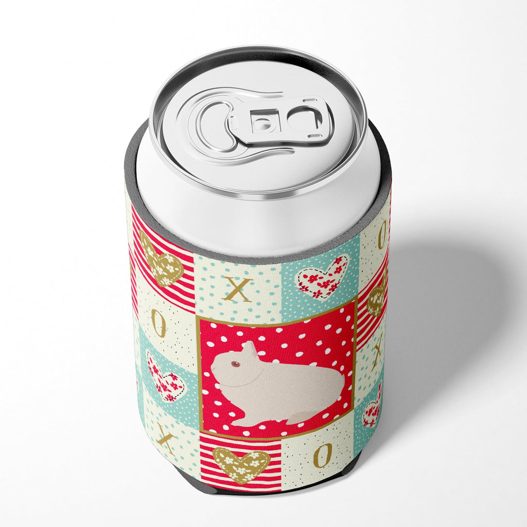 Hermelin Rabbit Love Can or Bottle Hugger Cooler Sleeve for Standard 12 oz Cans, Insulated Foam Beer & Soda Can Hugger Reusable