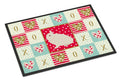 Hermelin Rabbit Love Doormat Indoor Outdoor 18H X 27W Front Door Mat Rugs for Entryway, Non Slip Washable