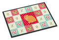 Holland Lop Rabbit Love Doormat Indoor Outdoor 18H X 27W Front Door Mat Rugs for Entryway, Non Slip Washable
