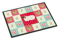 Scottish Blackface Sheep Love Doormat Indoor Outdoor 18H X 27W Front Door Mat Rugs for Entryway, Non Slip Washable