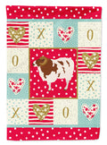 Jacob Sheep Love House Flag 28x40 Porch Sleeve Pole Decorative Outside Yard Banner Artwork Wall Hanging, Polyester