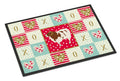 Jacob Sheep Love Doormat Indoor Outdoor 18H X 27W Front Door Mat Rugs for Entryway, Non Slip Washable